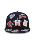 Houston Astros All Over Team Color 59Fifty Fitted