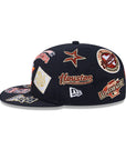 Houston Astros All Over Team Color 59Fifty Fitted