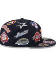 Houston Astros All Over Team Color 59Fifty Fitted