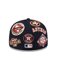 Houston Astros All Over Team Color 59Fifty Fitted