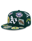 Oakland Athletics All Over Team Color 59Fifty Fitted