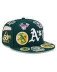 Oakland Athletics All Over Team Color 59Fifty Fitted