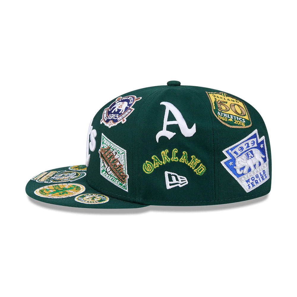 Oakland Athletics All Over Team Color 59Fifty Fitted