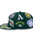 Oakland Athletics All Over Team Color 59Fifty Fitted