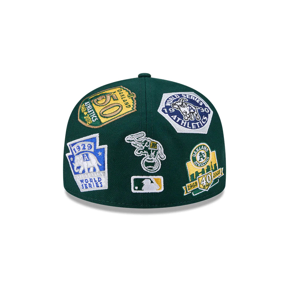 Oakland Athletics All Over Team Color 59Fifty Fitted