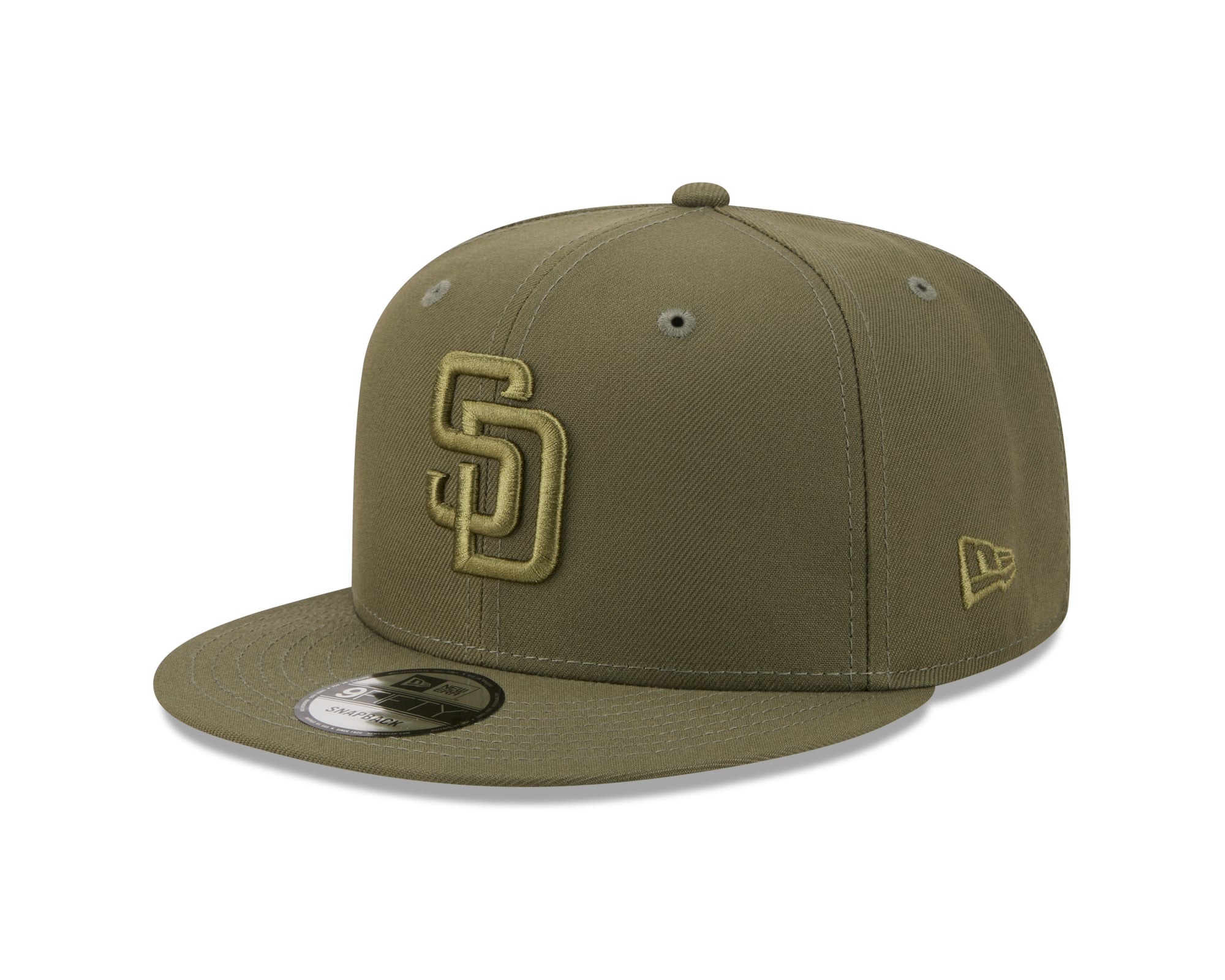 San Diego Padres Olive Tonal Color Pack 9Fifty Snapback
