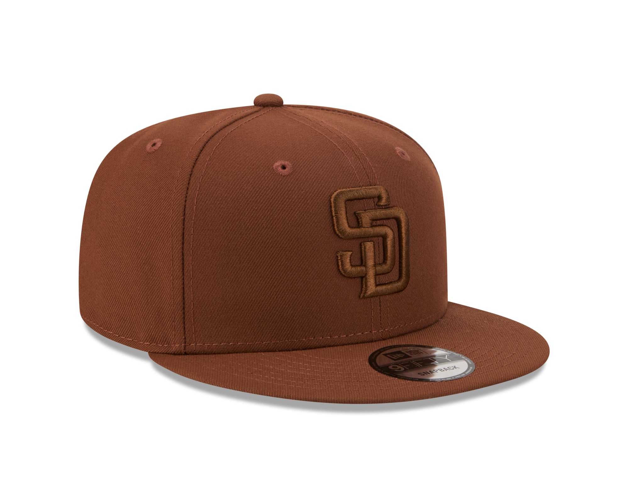 San Diego Padres Dark Auburn Tonal Color Pack 9Fifty Snapback