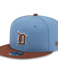 Detroit Tigers Faded Blue Dark Auburn Color Pack 9Fifty Snapback