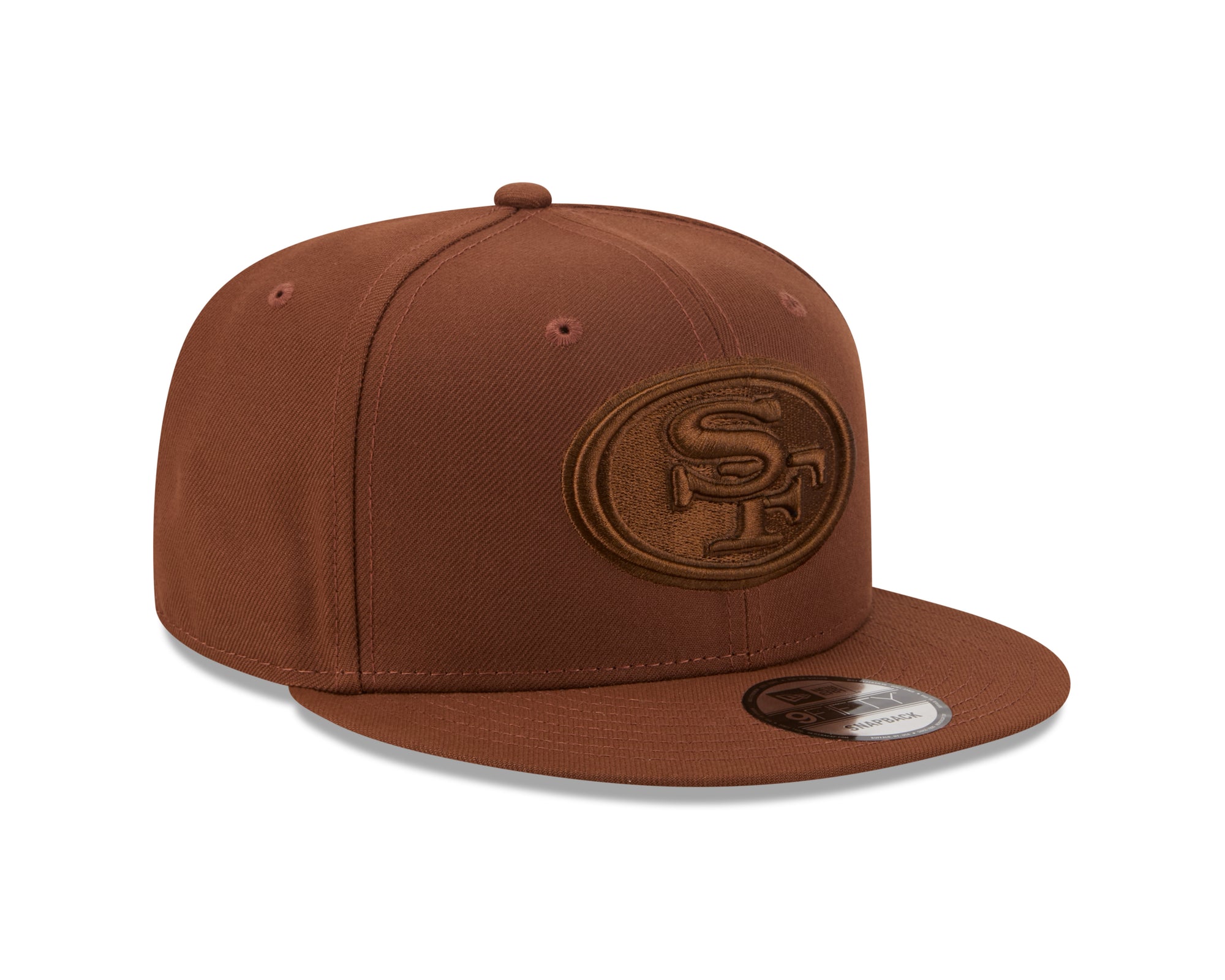 San Francisco 49ers Dark Auburn Tonal Color Pack 9Fifty Snapback