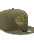 San Francisco 49ers Olive Tonal Color Pack 9Fifty Snapback