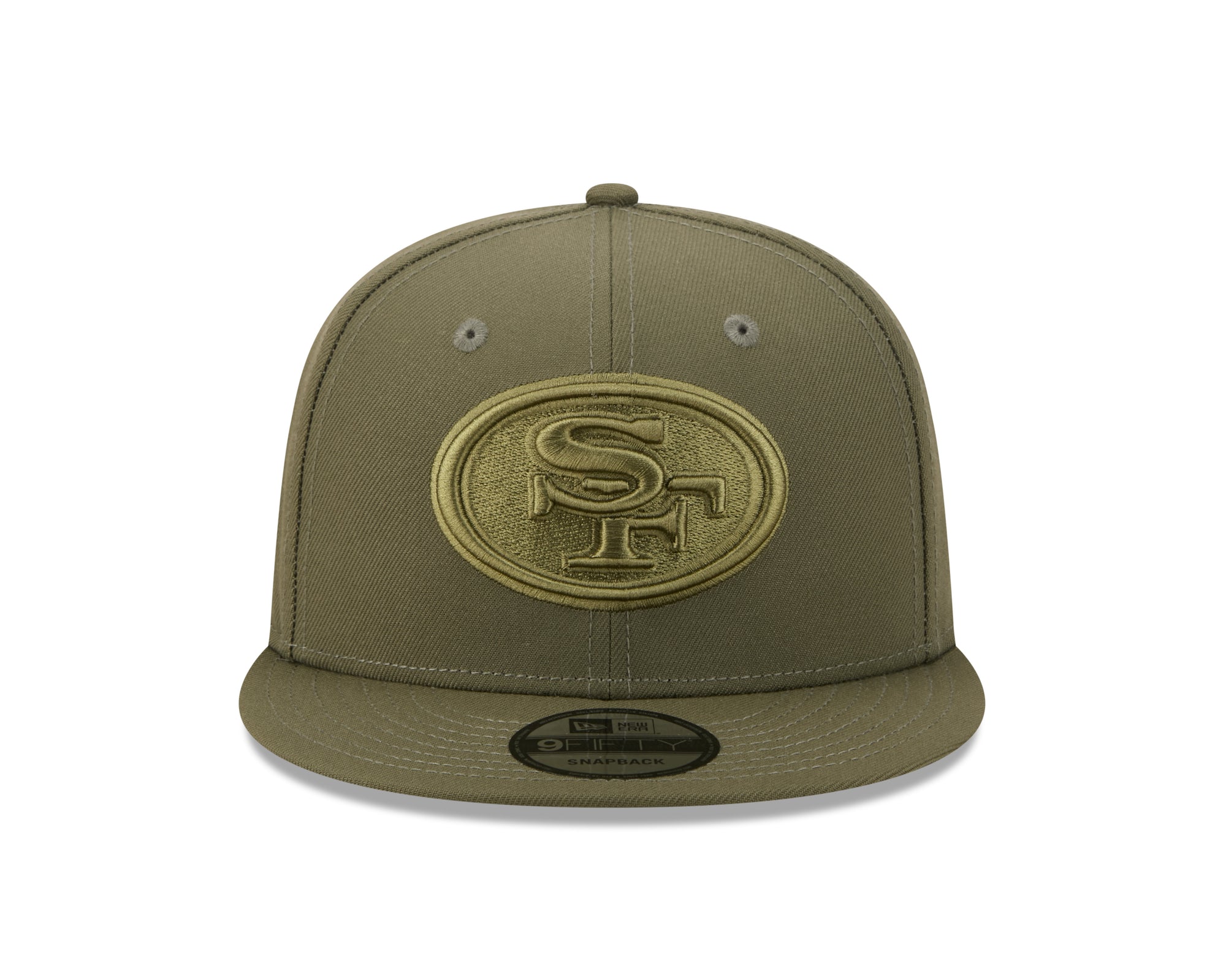 San Francisco 49ers Olive Tonal Color Pack 9Fifty Snapback