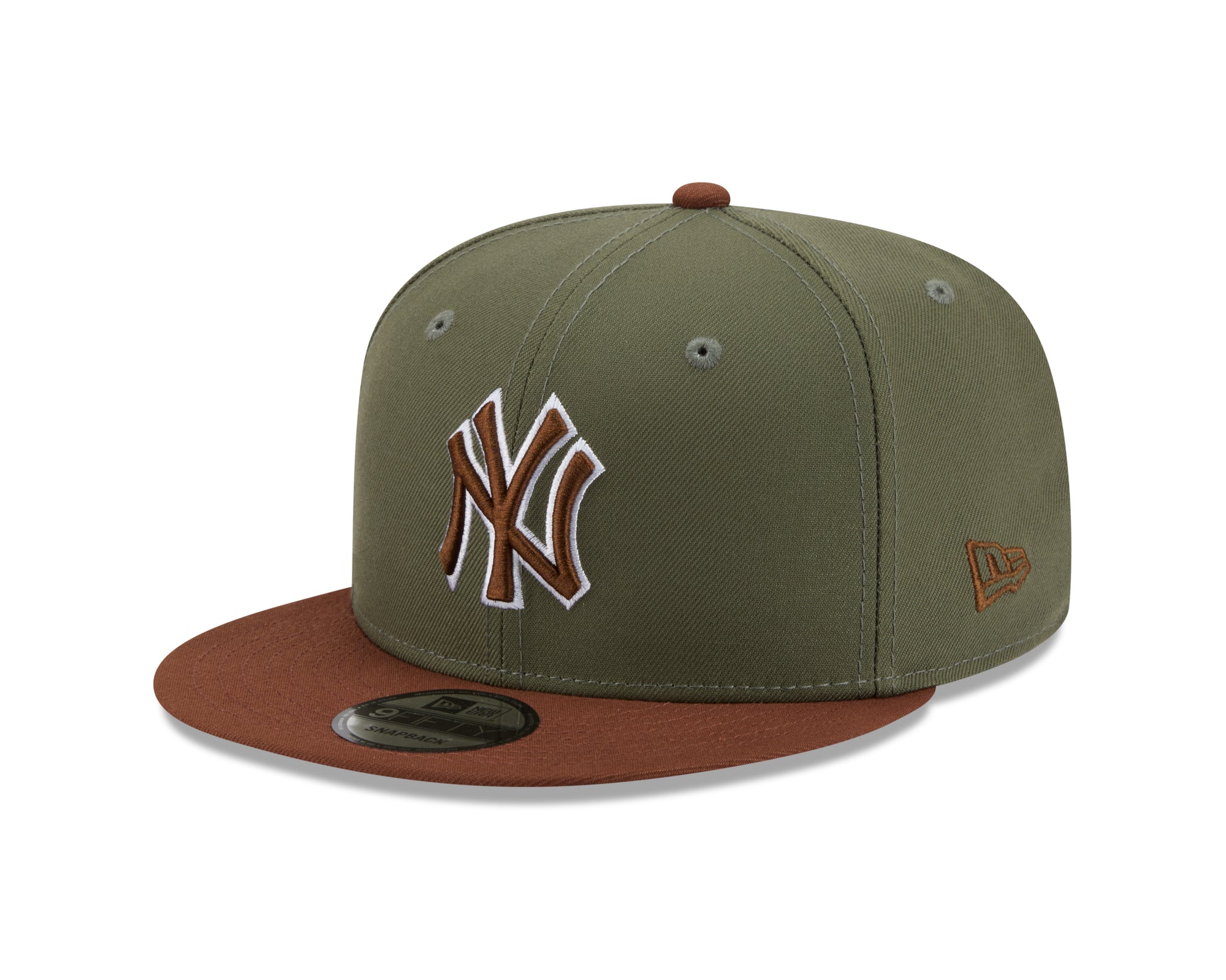 New York Yankees Olive Dark Auburn Color Pack 9Fifty Snapback