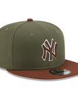 New York Yankees Olive Dark Auburn Color Pack 9Fifty Snapback