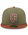 San Francisco Giants Olive Dark Auburn Color Pack 9Fifty Snapback