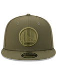 Golden State Warriors Olive Tonal Color Pack 9Fifty Snapback
