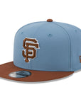 San Francisco Giants Faded Blue Dark Auburn Color Pack 9Fifty Snapback