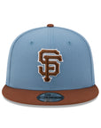 San Francisco Giants Faded Blue Dark Auburn Color Pack 9Fifty Snapback