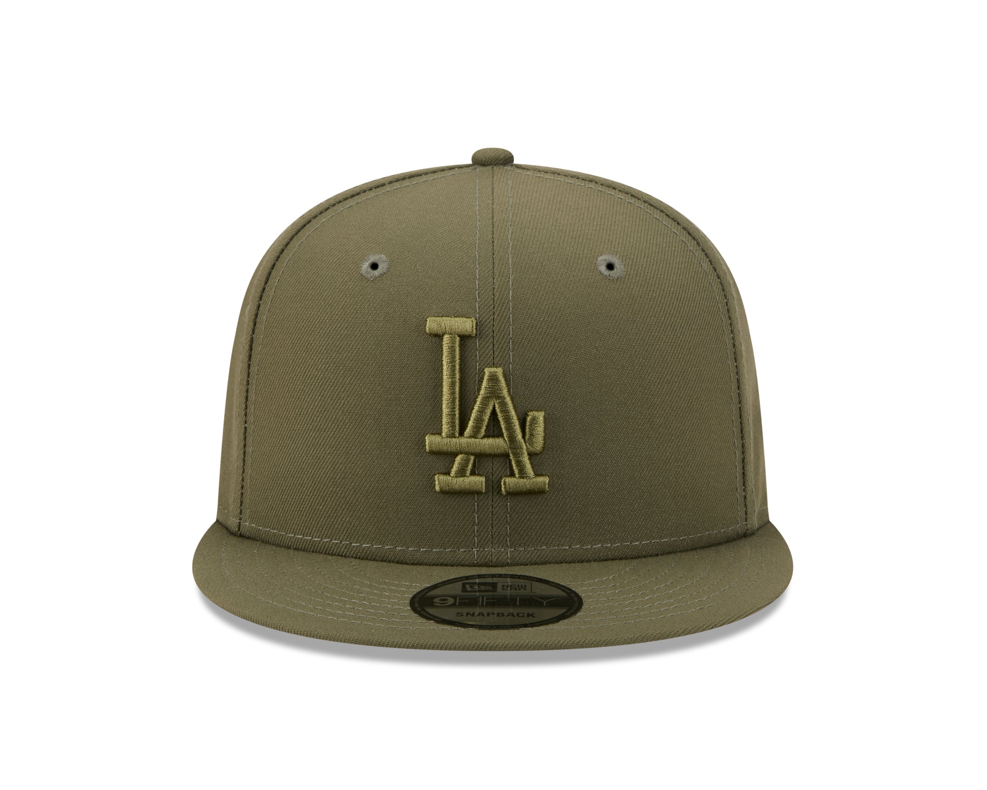 Los Angeles Dodgers Olive Tonal Color Pack 9Fifty Snapback
