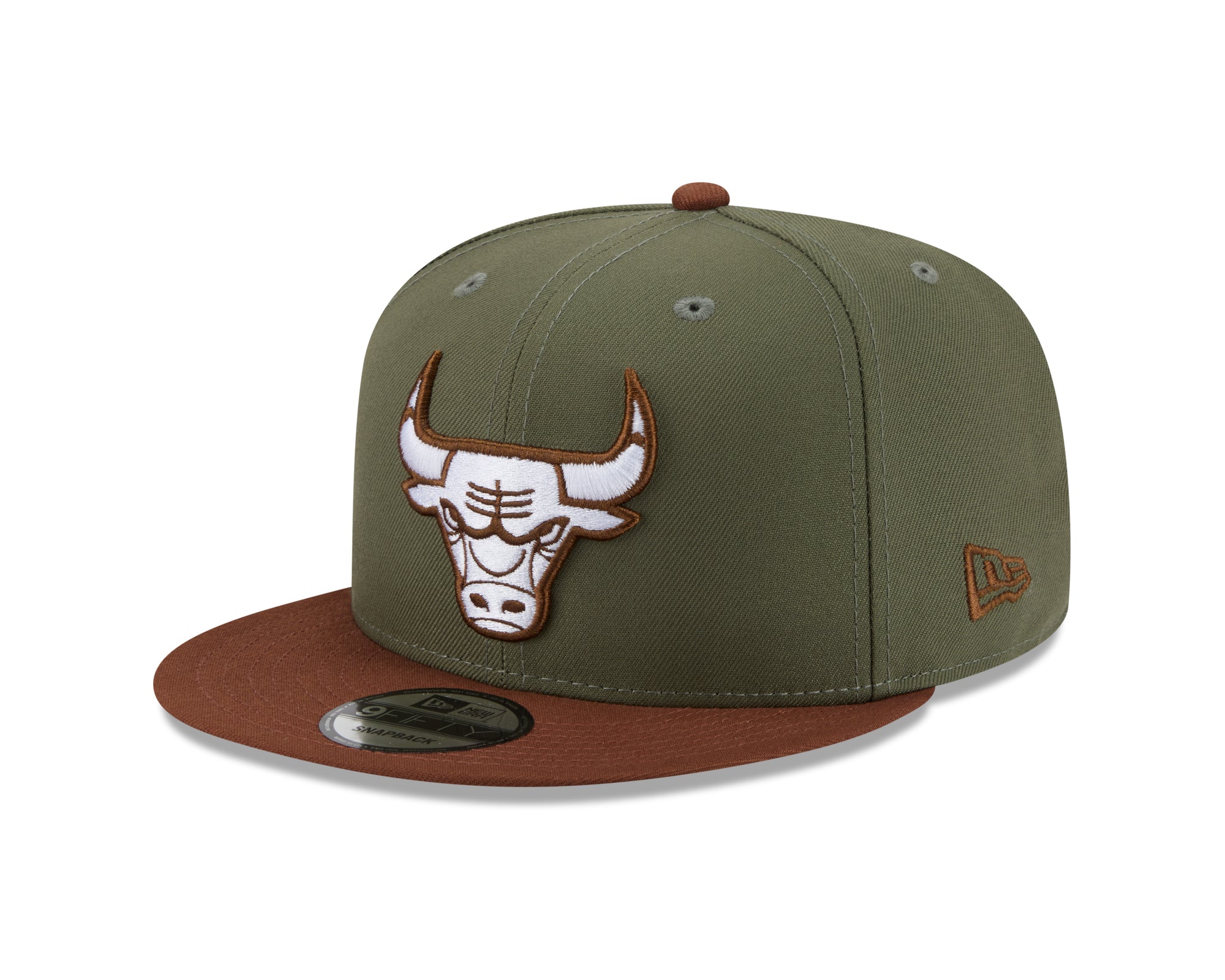 Chicago Bulls Olive Dark Auburn Color Pack 9Fifty Snapback