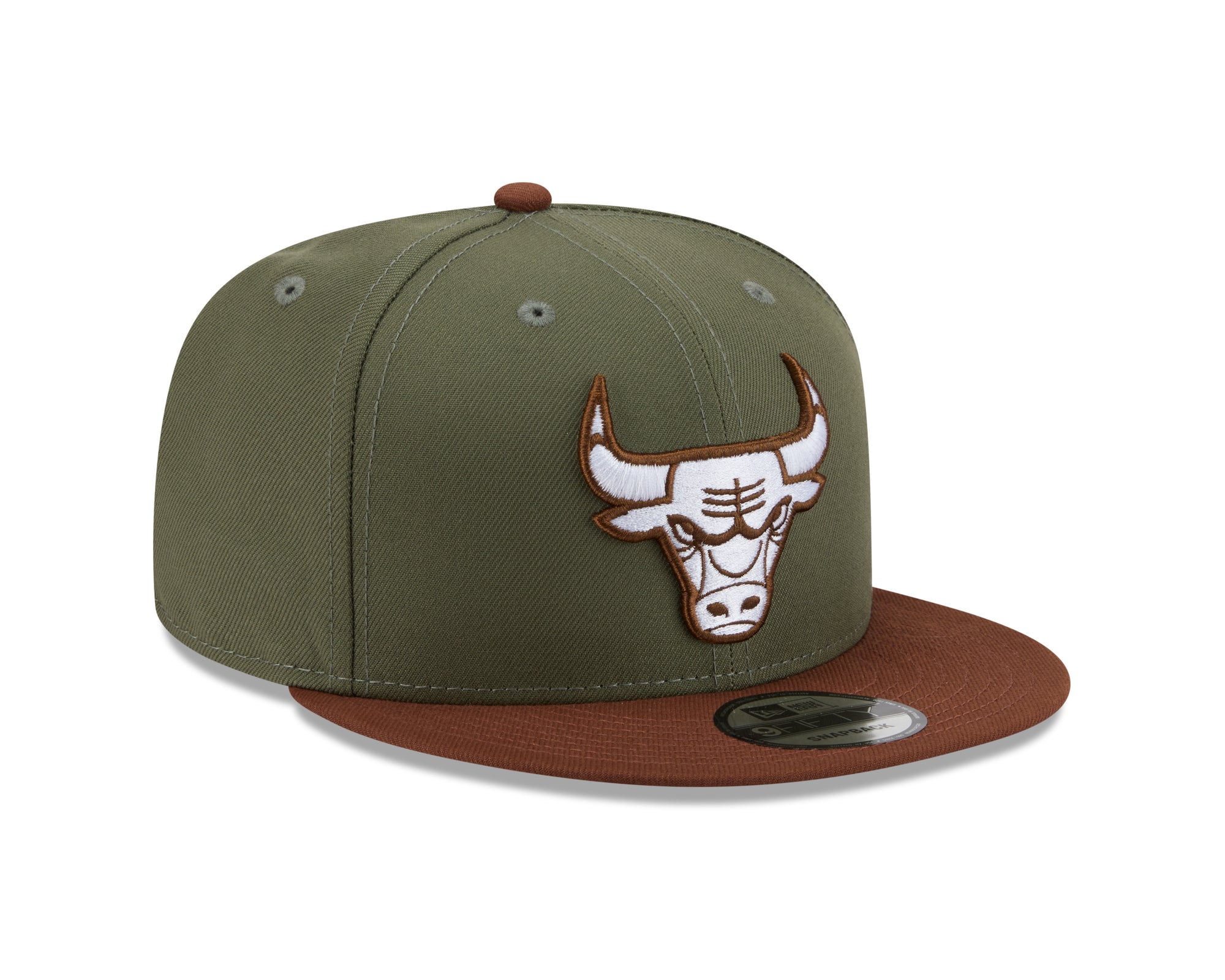 Chicago Bulls Olive Dark Auburn Color Pack 9Fifty Snapback