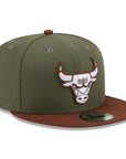 Chicago Bulls Olive Dark Auburn Color Pack 9Fifty Snapback