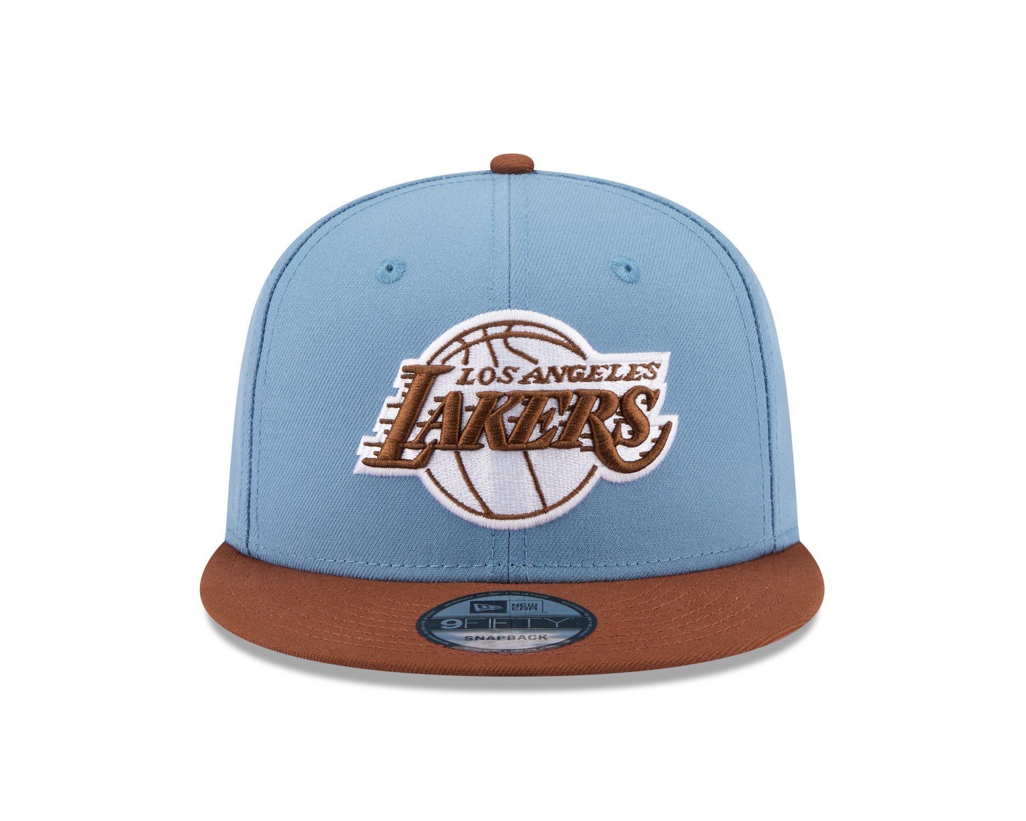 Los Angeles Lakers Faded Blue Dark Auburn Color Pack 9Fifty Snapback