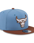 Chicago Bulls Faded Blue Dark Auburn Color Pack 9Fifty Snapback
