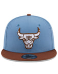 Chicago Bulls Faded Blue Dark Auburn Color Pack 9Fifty Snapback