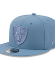 Las Vegas Raiders Faded Blue Tonal Color Pack 9Fifty Snapback