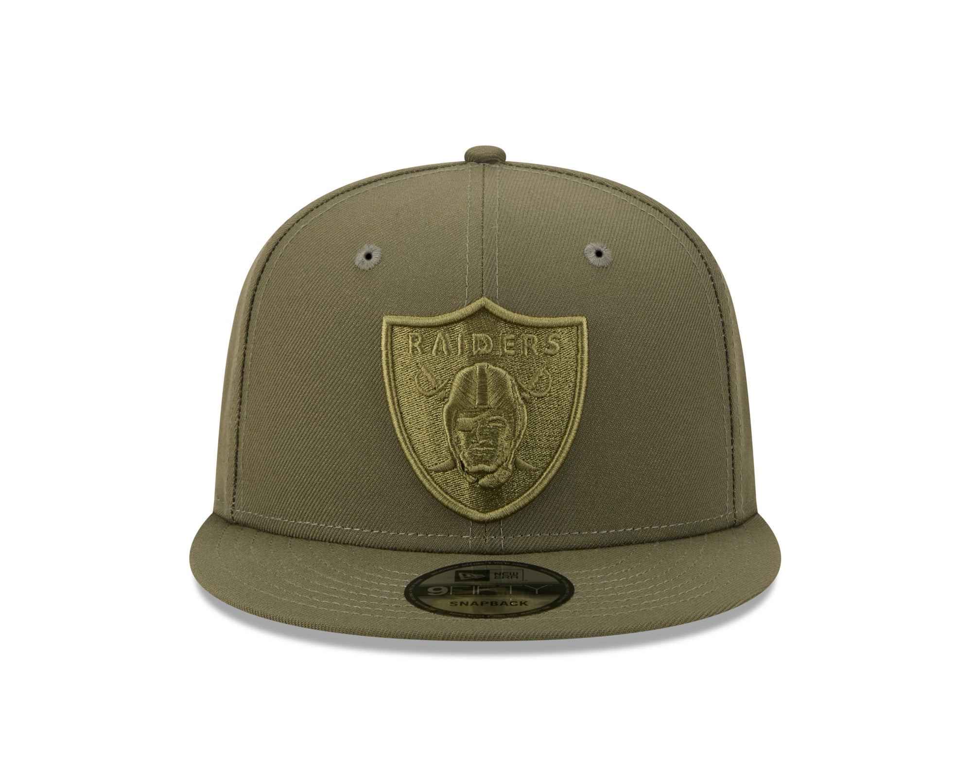Las Vegas Raiders Olive Tonal Color Pack 9Fifty Snapback