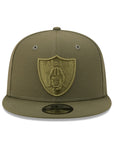 Las Vegas Raiders Olive Tonal Color Pack 9Fifty Snapback