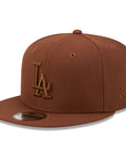 Los Angeles Dodgers Dark Auburn Tonal Color Pack 9Fifty Snapback