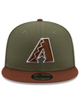 Arizona Diamondbacks Olive Dark Auburn Color Pack 9Fifty Snapback