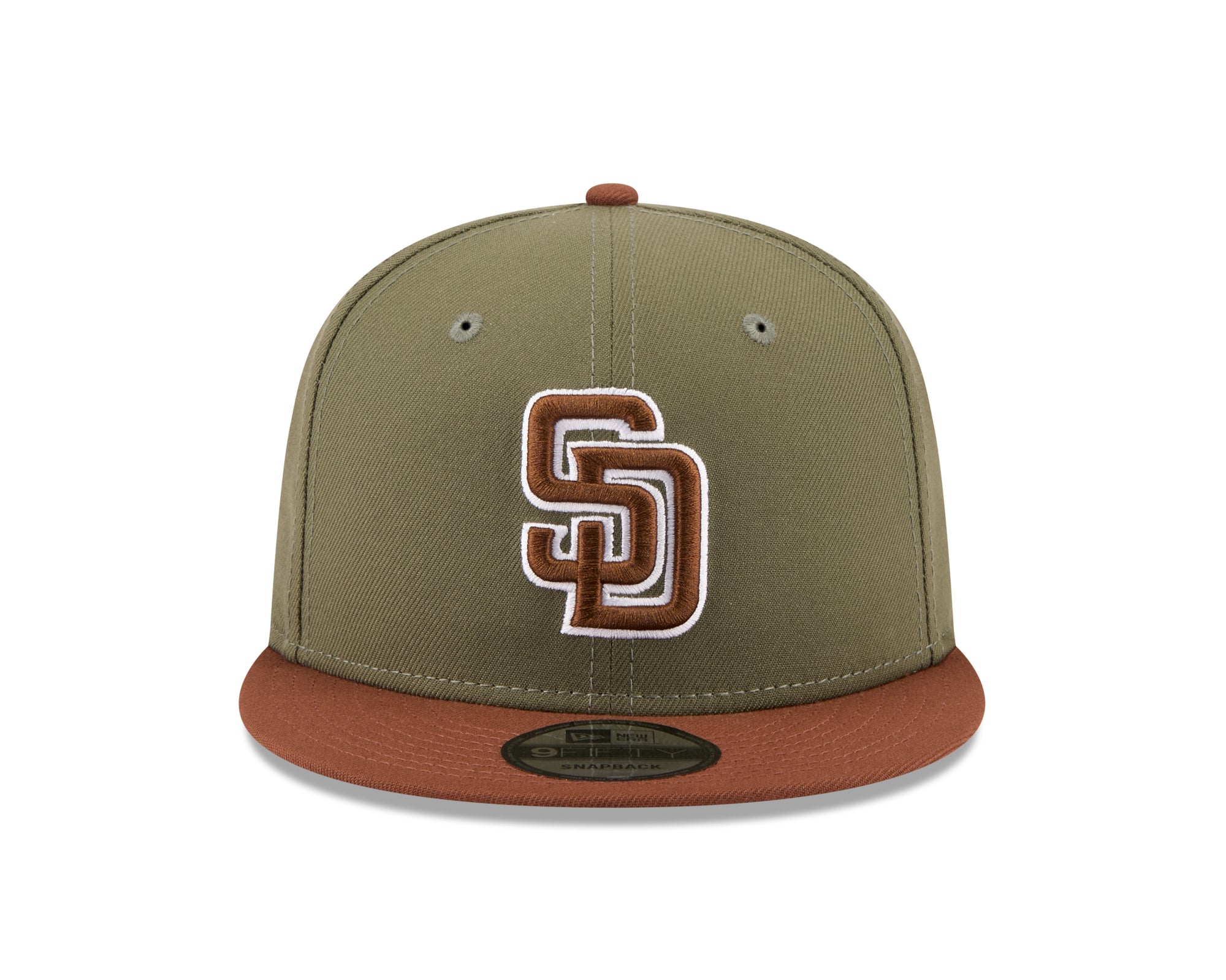 San Diego Padres Olive Dark Auburn Color Pack 9Fifty Snapback