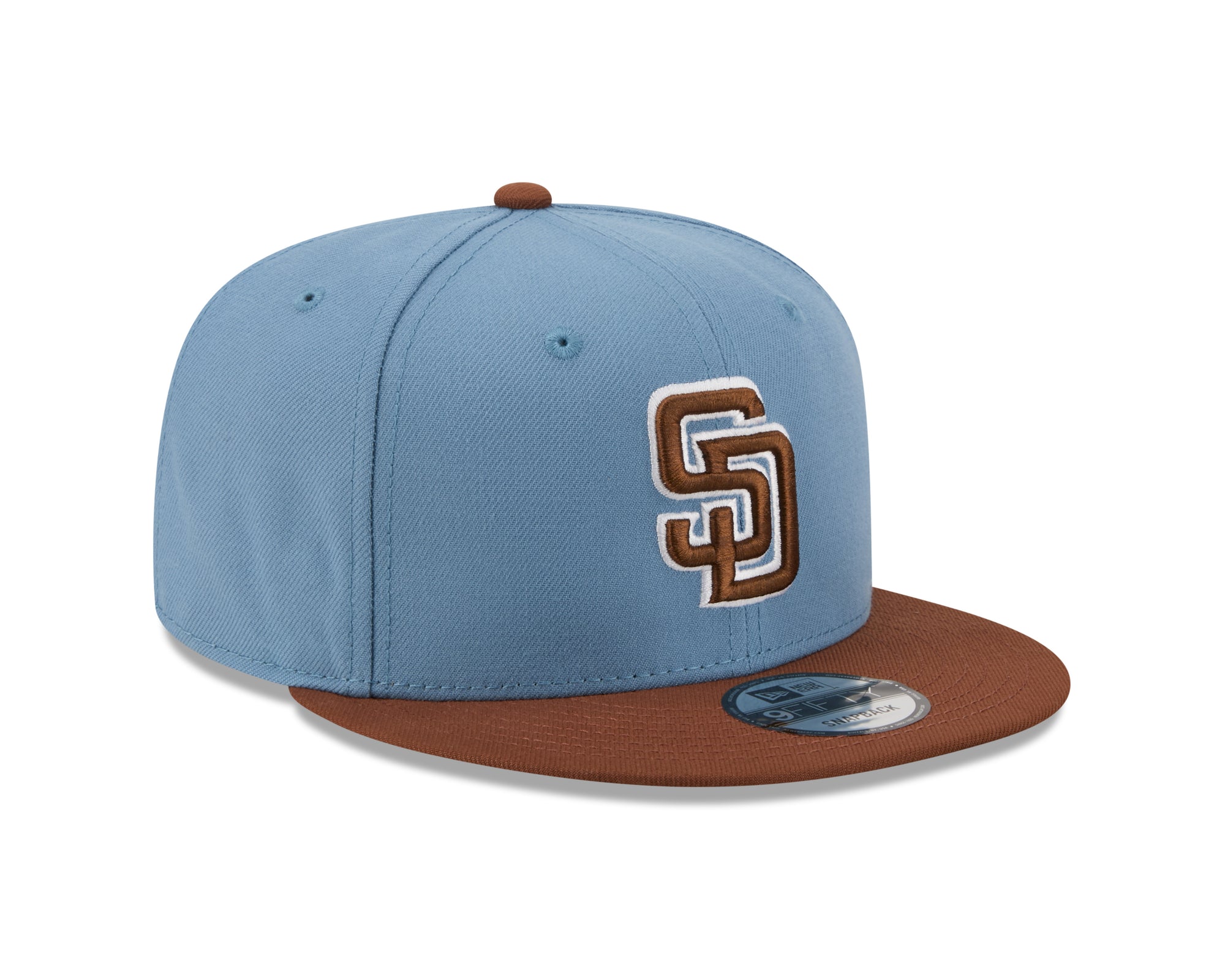 San Diego Padres Faded Blue Dark Auburn Color Pack 9Fifty Snapback