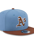 Oakland Athletics Faded Blue Dark Auburn Color Pack 9Fifty Snapback