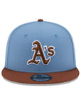 Oakland Athletics Faded Blue Dark Auburn Color Pack 9Fifty Snapback