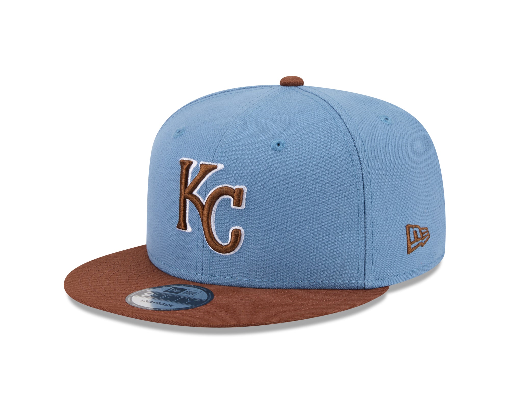 Kansas City Royals Faded Blue Dark Auburn Color Pack 9Fifty Snapback