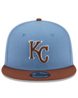Kansas City Royals Faded Blue Dark Auburn Color Pack 9Fifty Snapback