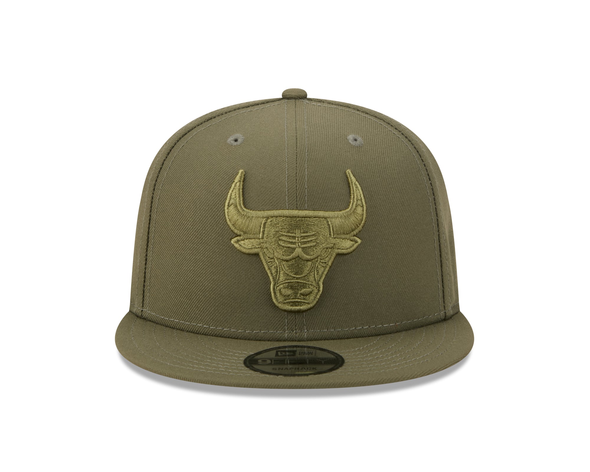 Chicago Bulls Olive Tonal Color Pack 9Fifty Snapback