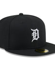 Detroit Tigers Rhinestone Badge Black 59Fifty Fitted