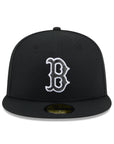 Boston Red Sox Rhinestone Badge Black 59Fifty Fitted