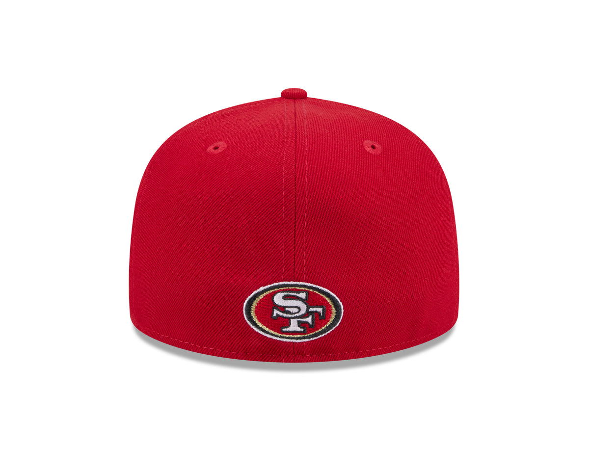 San Francisco 49ers Rhinestone Badge Team Color 59Fifty Fitted