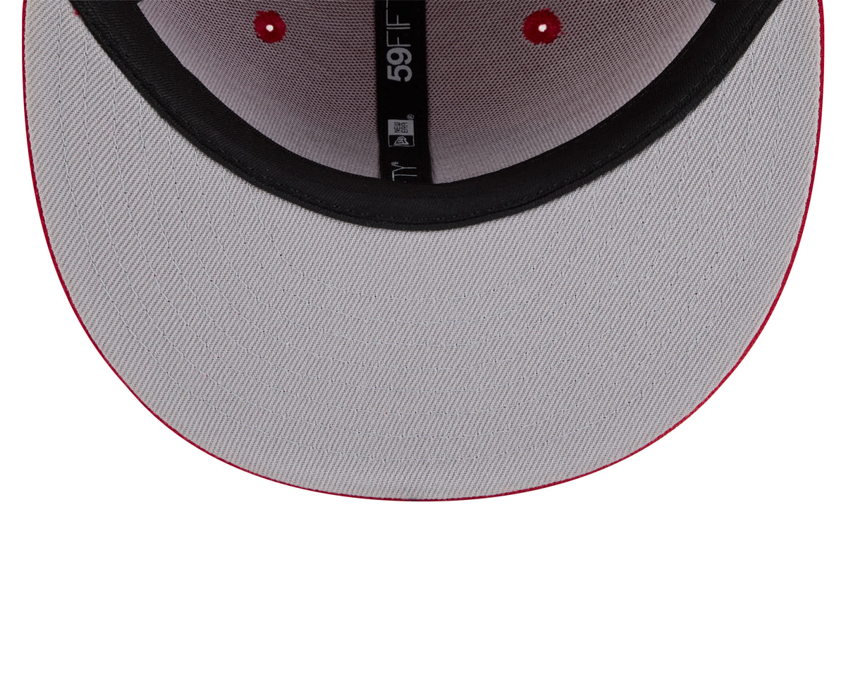 San Francisco 49ers Rhinestone Badge Team Color 59Fifty Fitted