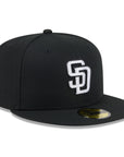 San Diego Padres Rhinestone Badge Black 59Fifty Fitted