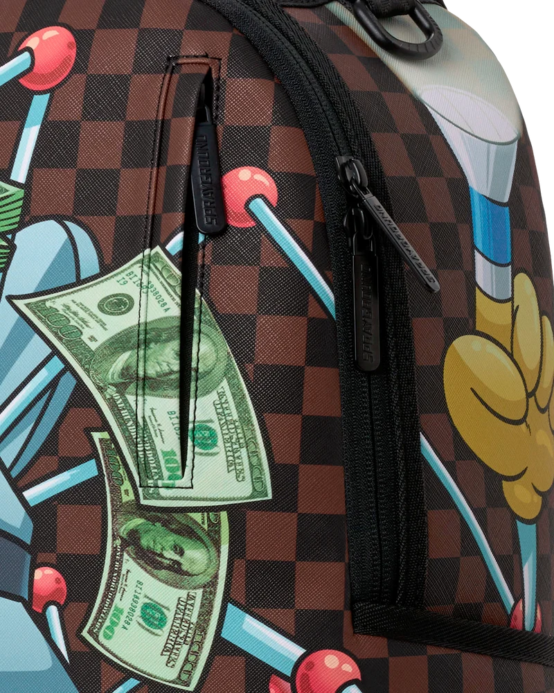 SprayGround Inspector Gadget Gadget Hands Pay Up DLXSV Backpack