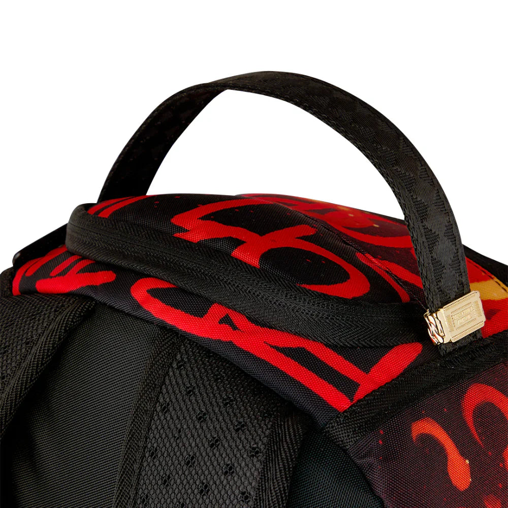 SprayGround Diablo Burning Million Diablo Bill DLXSR Backpack
