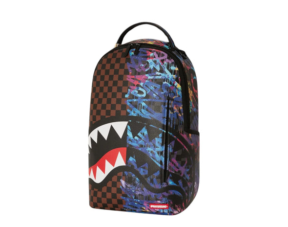 SprayGround Contextual Glow In The Dark City Of Light DLXSV Backpack