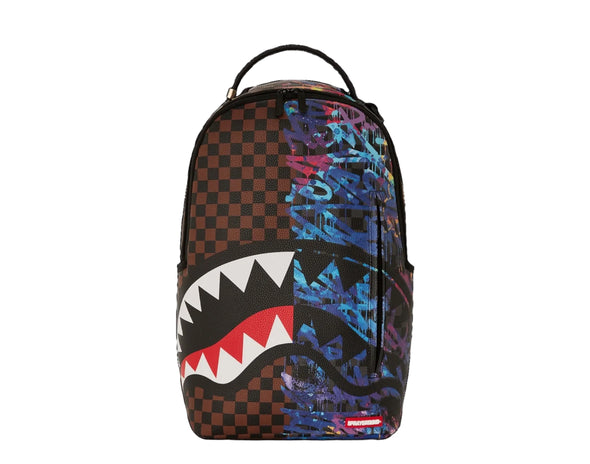 SprayGround Contextual Glow In The Dark City Of Light DLXSV Backpack