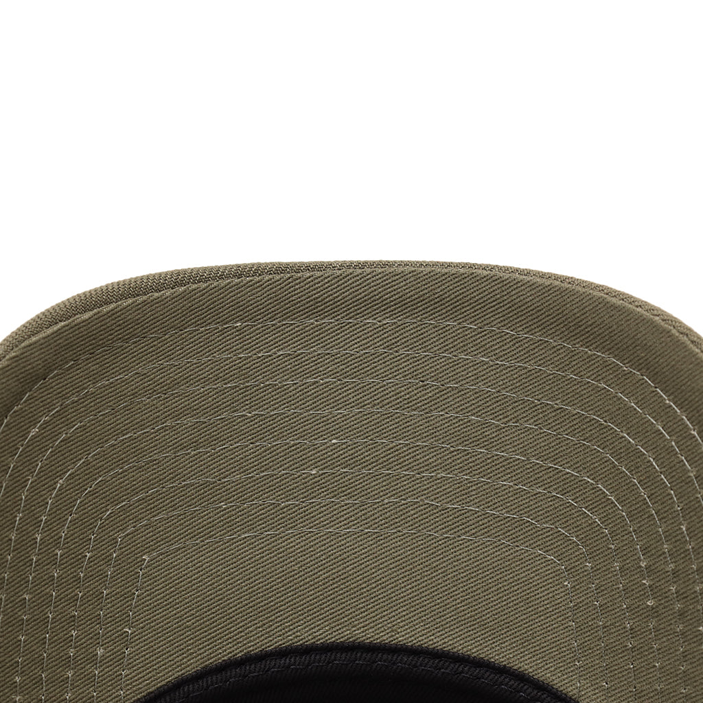 Los Angeles Dodgers Olive On Black 9Forty A-Frame Snapback